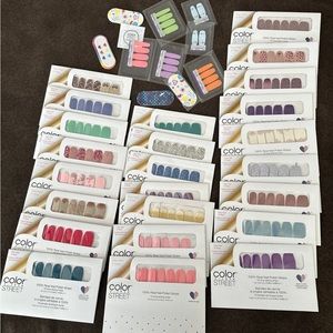 Lot of Color Street Nails